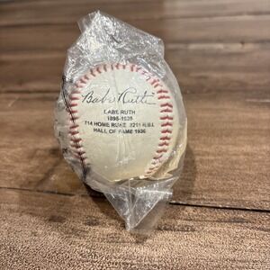 BABE RUTH 1995 Replica Signature Baseball New Sealed N.Y. Yankees COA